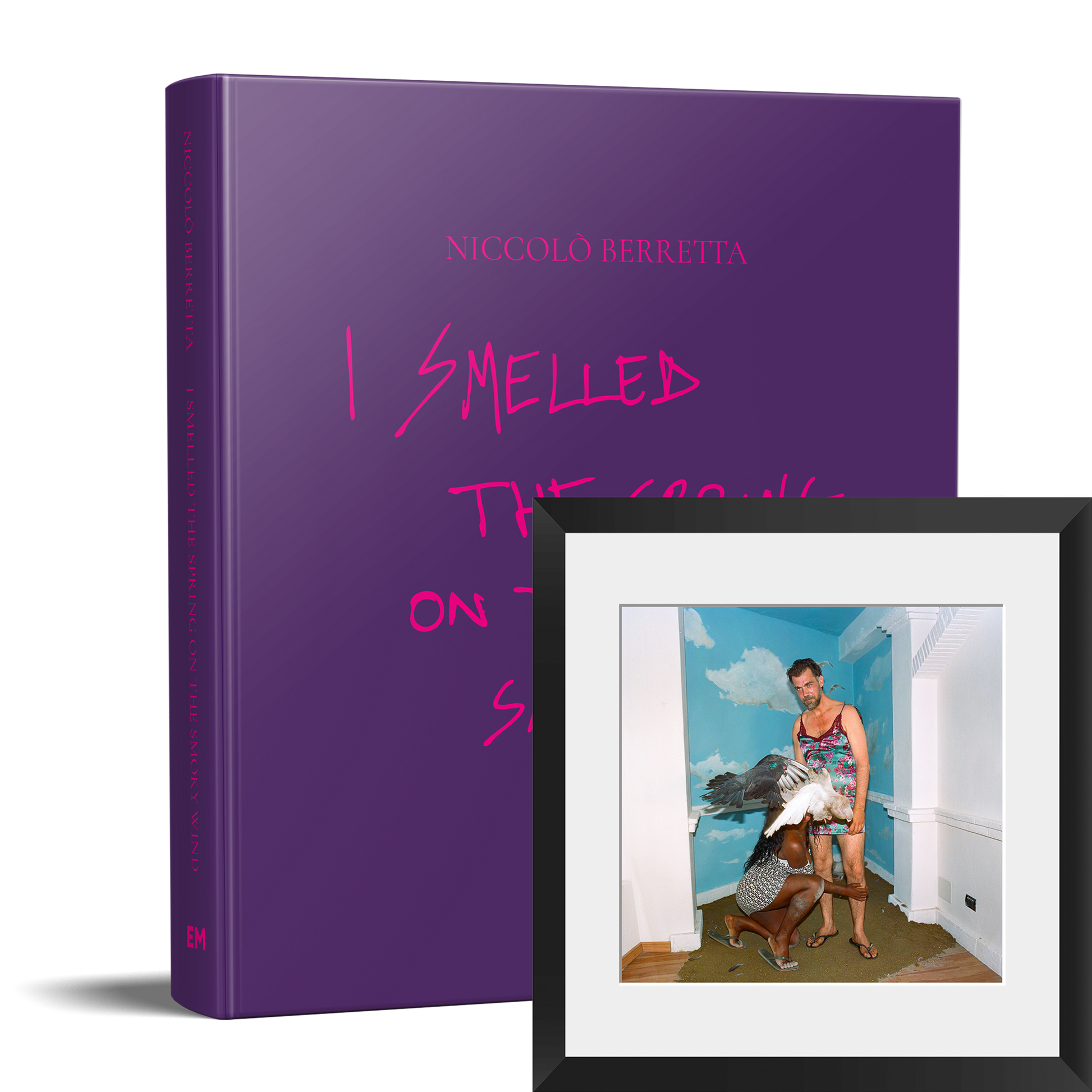 Book signed + Large Print (Framed) - Emanuele Mascioni Editore